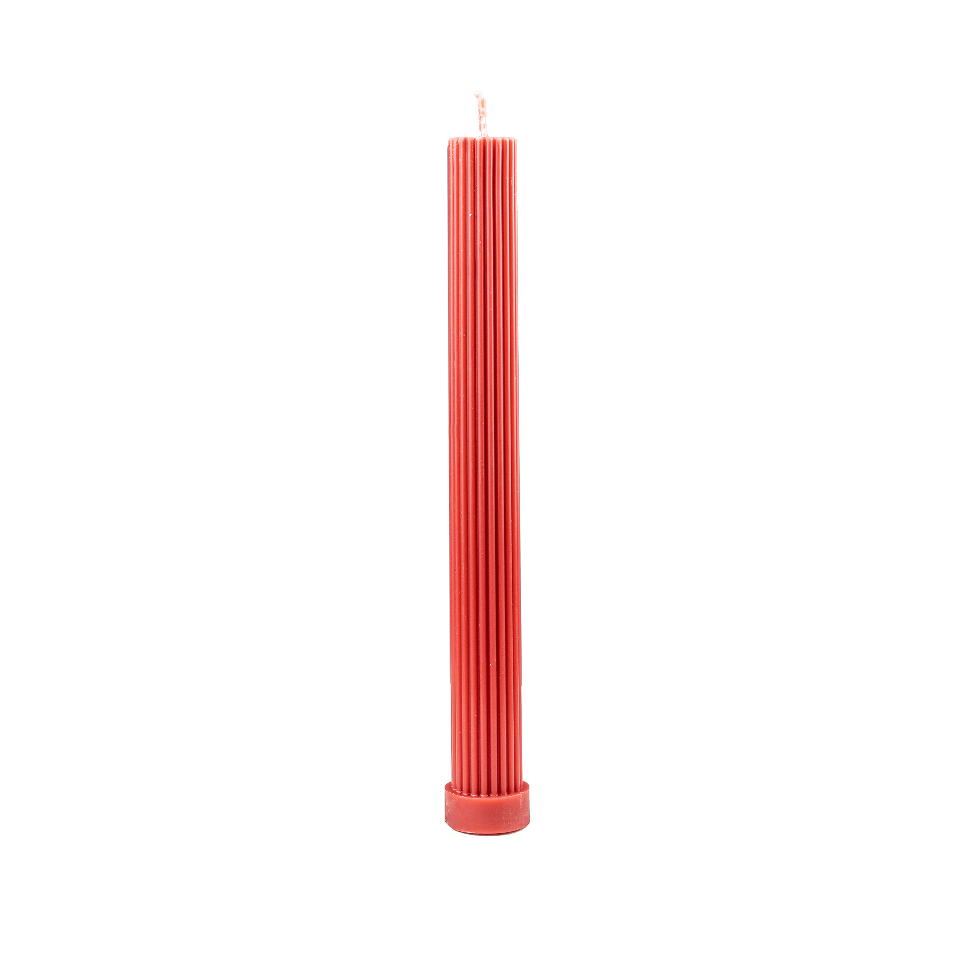 Ribbed candle, 2 pcs